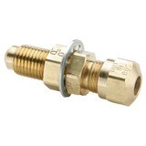 Tube to Flare - Bulkhead - Air Brake D.O.T. Compression Style Fittings for J844 Tubing - NTA